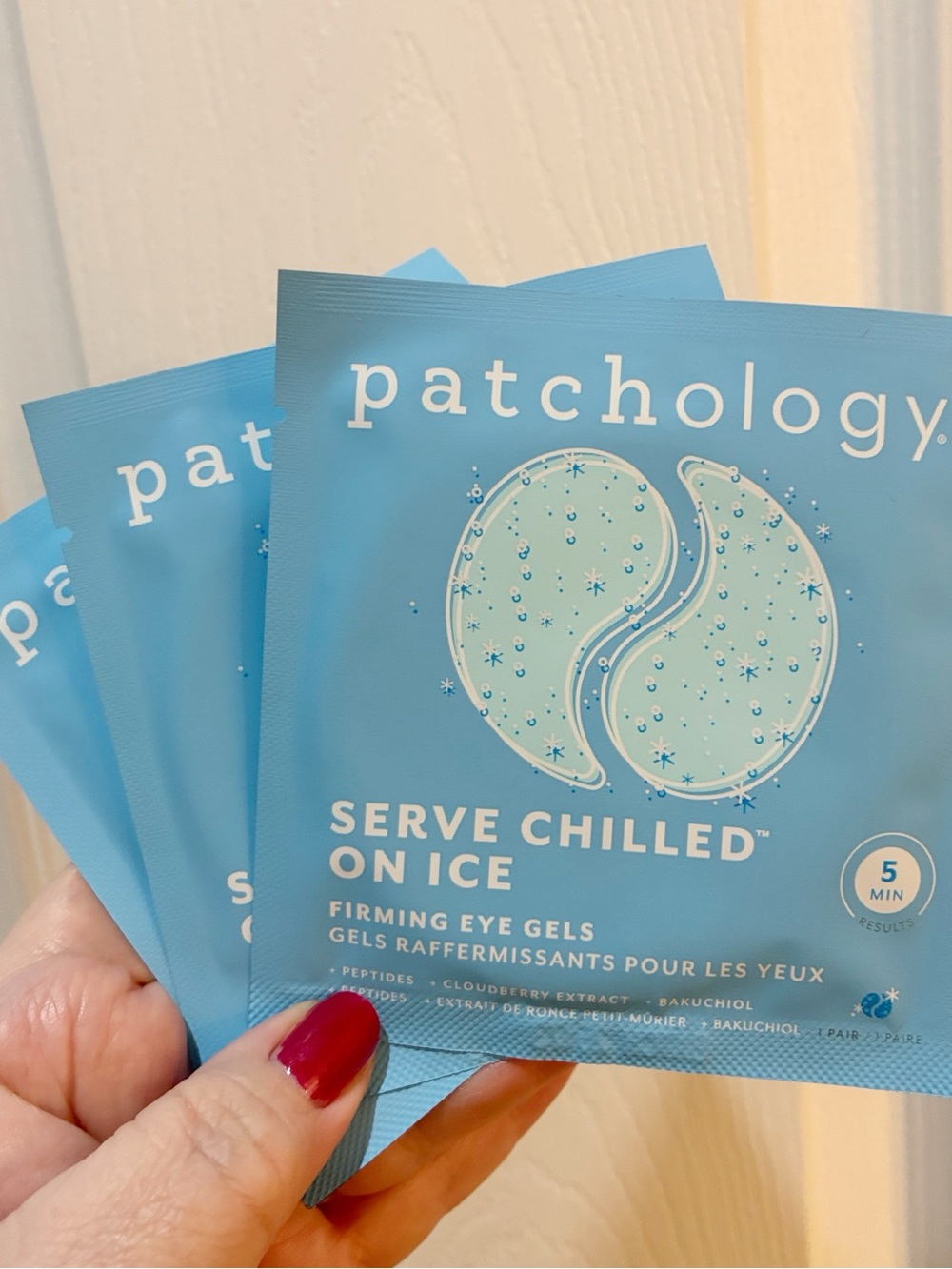 Patchology Serve Chilled On Ice Firming Eye Gels
